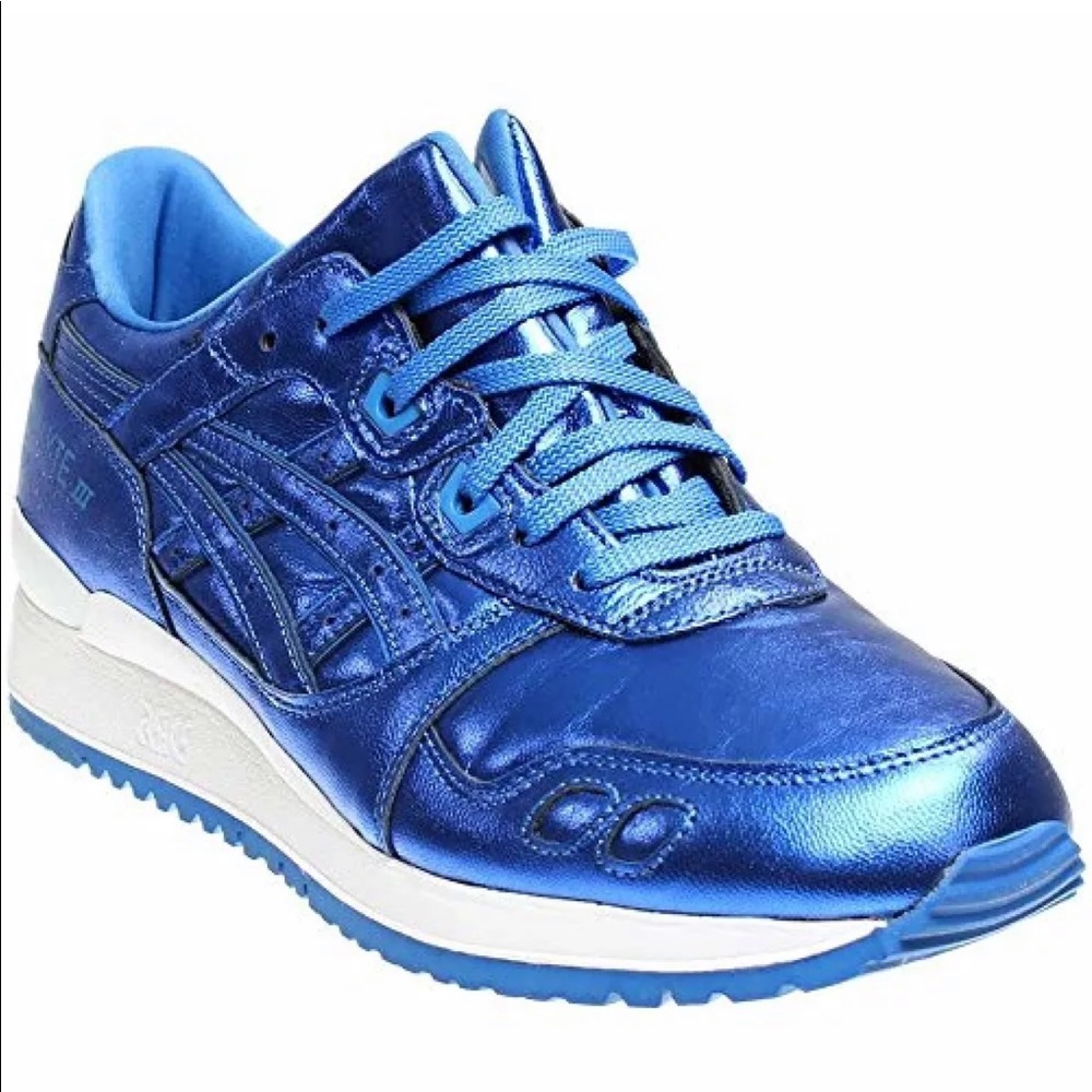 ASICS gel lyte Sneakers metallic blue ‼️